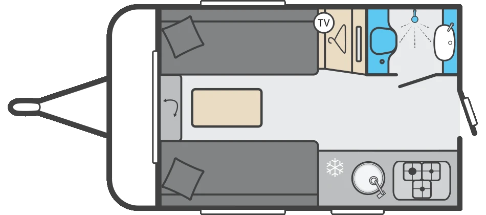 Caravan Floor Plan