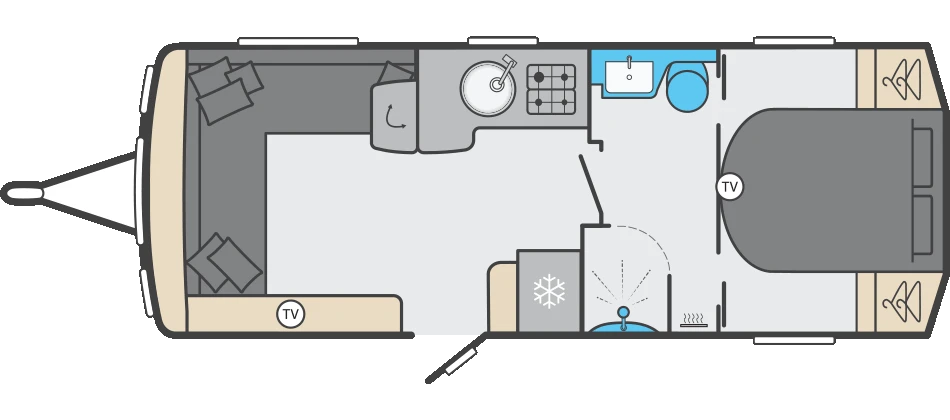 Caravan Floor Plan
