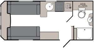Caravan Floor Plan