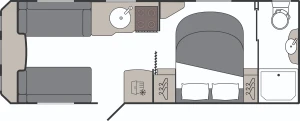 Caravan Floor Plan