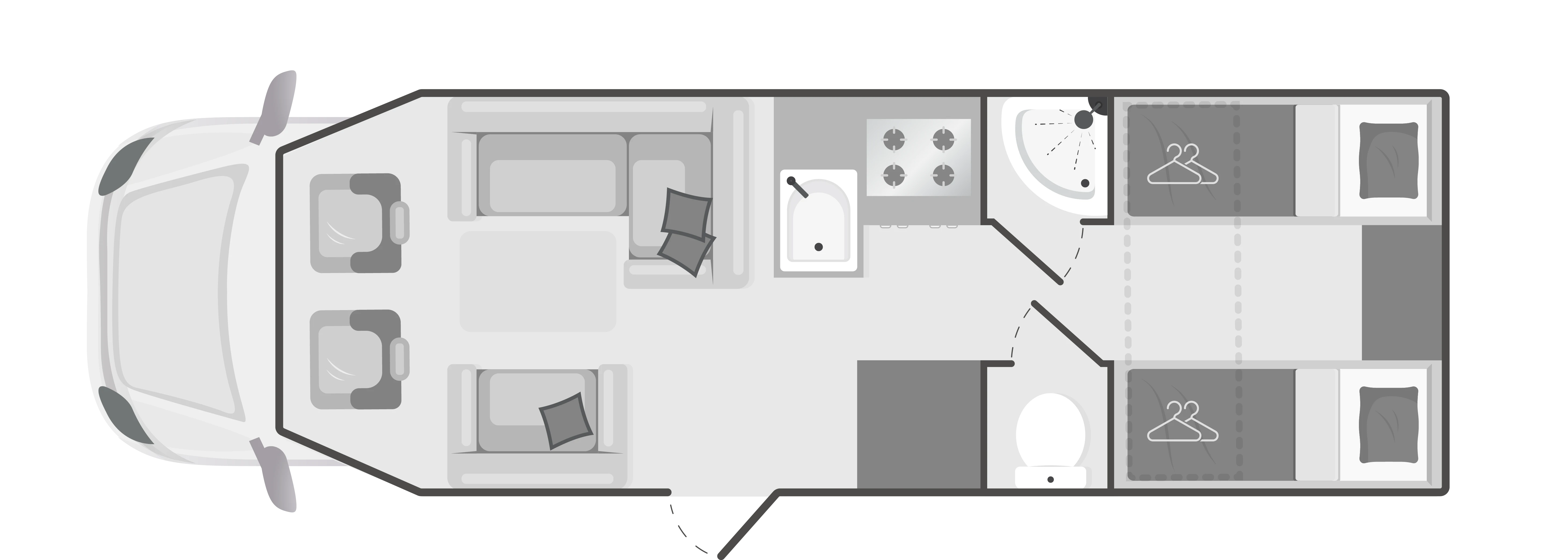 Caravan Floor Plan