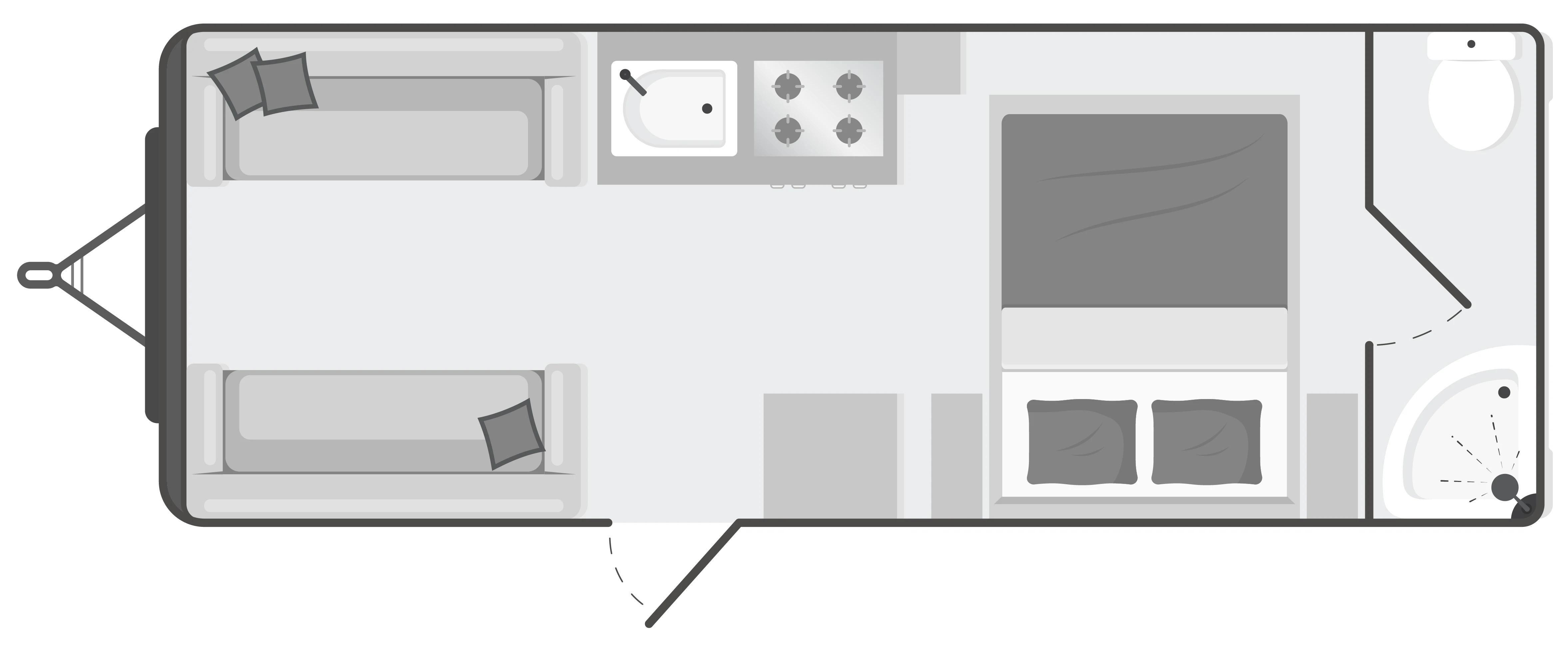 Caravan Floor Plan