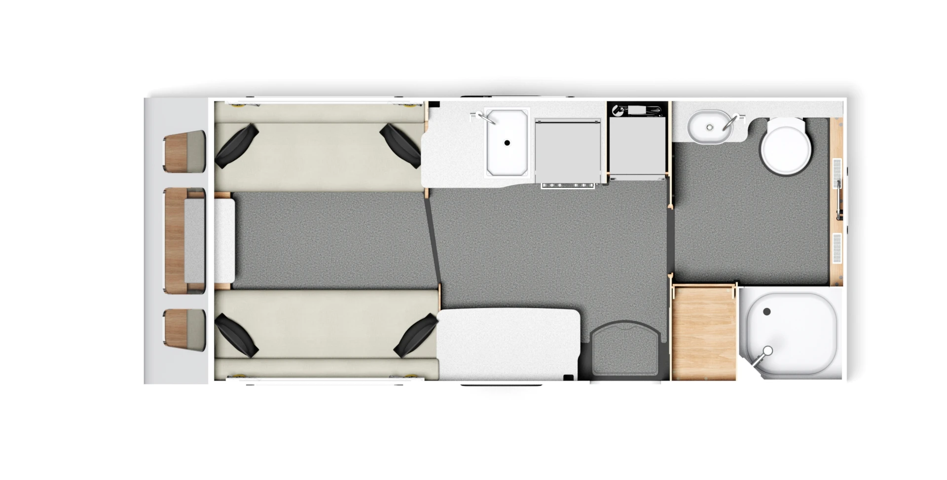 Caravan Floor Plan