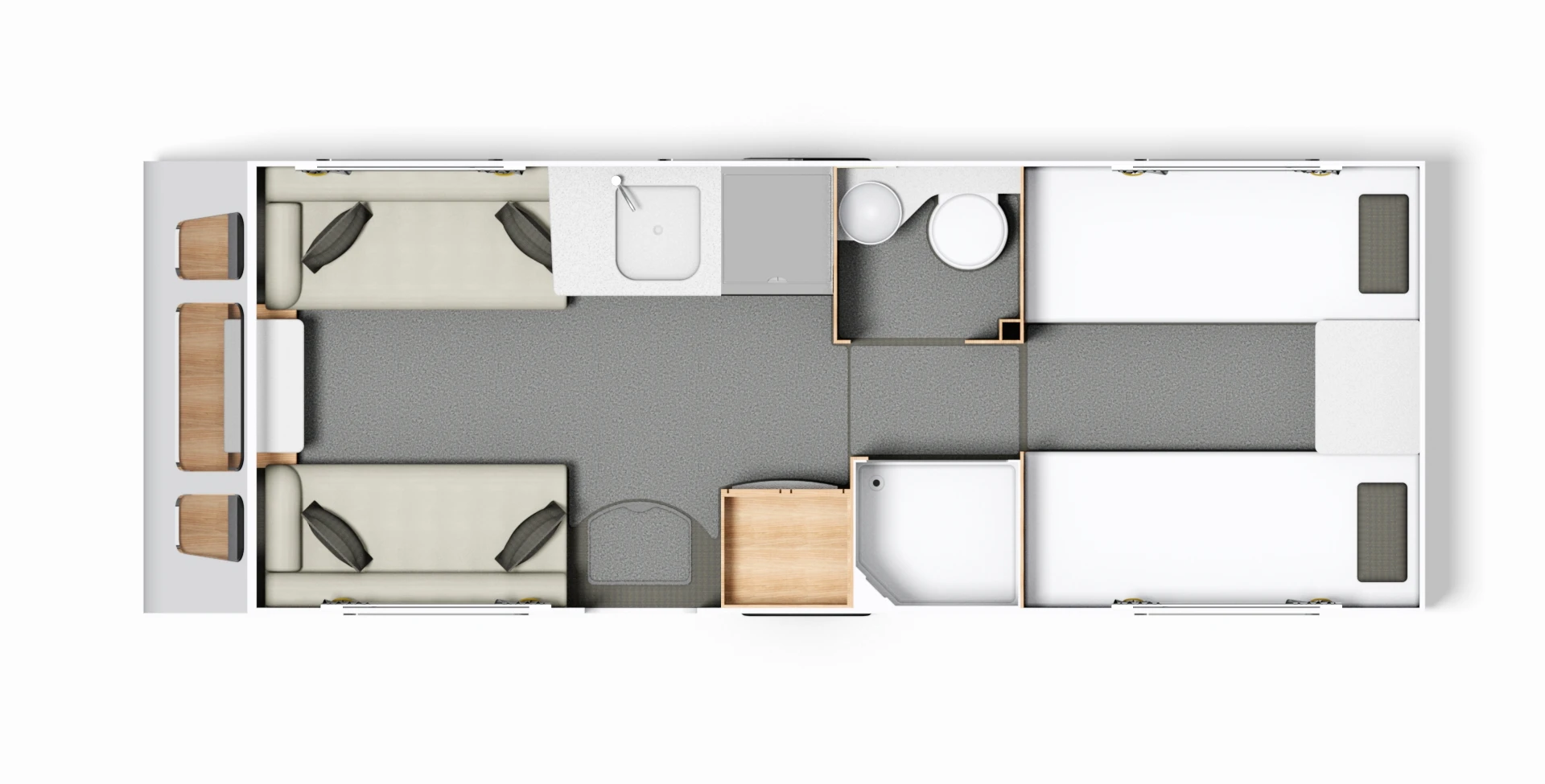 Caravan Floor Plan